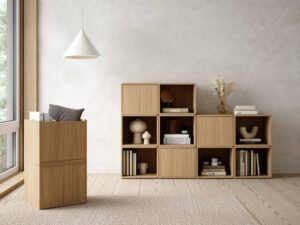 Using Modular Cubes for Flexible Storage Design